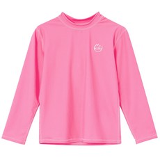 래쉬가드 수영 셔츠 UPF 50+ 자외선 차단 빠른 건조, 핑크 8세 / 핑크