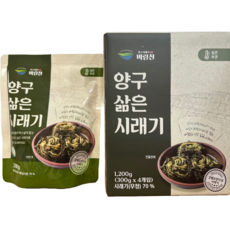 2026 양구 펀치볼 무청 삶은 햇시래기 광림농원 직접재배, 1개, 1.2kg (300g 4팩)