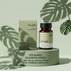 [국내유일 특허] 고체쑥즙 쑥핏 Sookfit, 3개, 30정