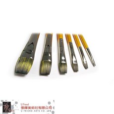 ISABEY 6562 頂級丙烯油畫兩用刷, 1個, 0