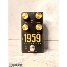 夢成音樂中心 Ravenstone 1959 Distortion 破音效果器 黑金配色 1959效果器 現貨供應, 1個
