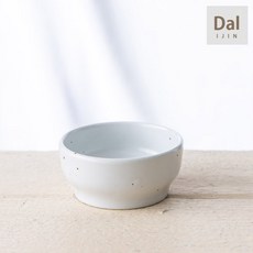 이천도자기 달화이트 소스볼 /종지그릇 소스그릇 종지, 1개, 화이트