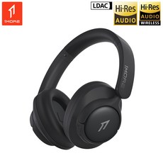 1MORE SonoFlow SE 無線頭戴式耳機 支援 LDAC 與 Hi-Res Audio, 黑色, HQ31-BK