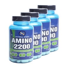 NATURAL SPORT 氨基 2200, 4個, 90顆