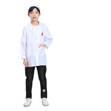 兒童醫療扮演玩具套裝 聽診器 過家家醫生玩具, 醫生服, 1