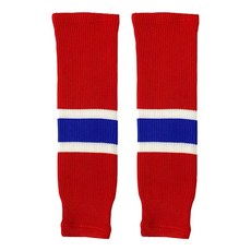 아이스하키 니트 스타킹 신가드 삭스 타이즈 아이스하키용품, B, 1개