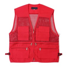 언탭트 남녀공용 수납왕 망사 조끼