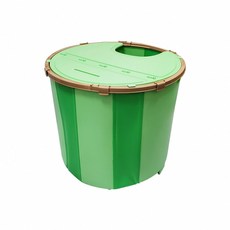 圓形 坐浴盆 綠色, 1個