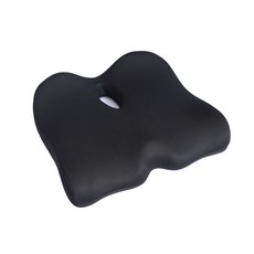 메모리 시트 쿠션, 1개, BLACK