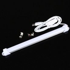 책상 USB 책상등 책상용 시력보호 조명 공부방 접이식, 24 키키화이트 스위치 포함 35cm, 기본 색상
