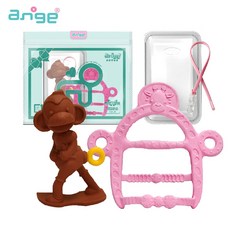 앙쥬 치발기 2종세트_원숭이치발기+기린팔찌치발기(핑크), 앙쥬 치발기 2종세트, 1개