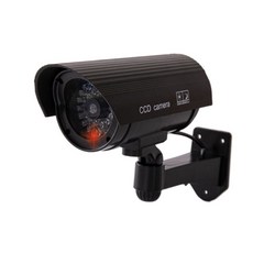 방수 LED 깜빡이 모형 CCTV 가짜 보안 카메라 더미카메라 cctv모형 가정용보안