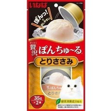 ciao 啾嚕 INABA 啾嚕豪華果凍杯 果凍 貓咪 副食, 1個, TSC-45 雞肉口味(2杯/袋)