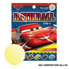 日本萬代 BIG動物們入浴球 越野陀螺入浴球DX-加大版 NOL CARS汽車總動員1泡澡球II 恐龍蛋入浴球 洗澡球, 1個, CARS汽車總動員1泡澡球Ⅱ