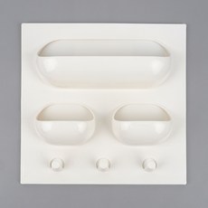 정 추천제안스토어 다용도 부착식 수납 후크 소품수납, 1구