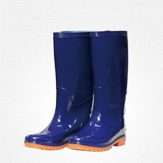 남성 장화 작업용 고무 청색 275mm 나비PB 농작업용 방수