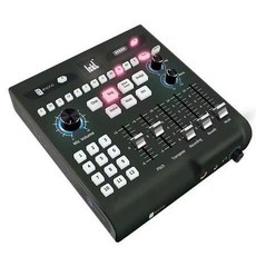 ICKB mono聲卡 手機直播聲卡 電腦網絡K歌外置USB聲卡 支持48V電容麥克風, 1個