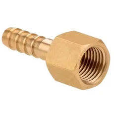 1/8" NPT 암 x 3/16" 인치 호스 바브 호스테일 황동 파이프 피팅 커넥터 커플러 연료, 13 1l2 NPT To 3l8 Inch, 01 1 pc, 02 Female