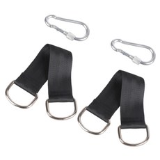 운동 장비용 카라비너 고내력 해먹 스트랩이 있는 야외 걸이 스트랩