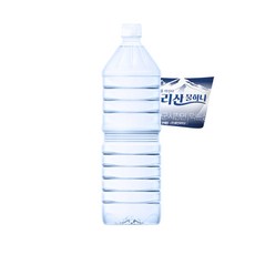 지리산물하나 eco 생수 무라벨, 1L, 6개