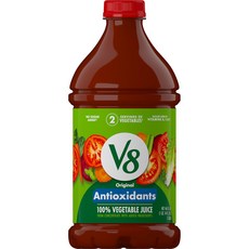 V8 필수 항산화제 100% 야채 주스 1.36리터 병 V8 Antioxidants Original 100% Vegetable Juice 46 fl oz Bottle