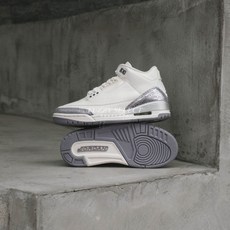 Air Jordan 3 Sail and Cement Grey 奶油灰 運動鞋 男款 CK9246-100, 1個, 24cm
