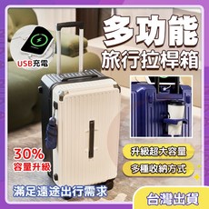 【NIKA】旅行箱 拉桿箱 胖胖箱 20吋/24吋/26吋/28吋/32吋/36吋五輪胖胖行李箱