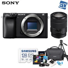 [소니정품] A6400 18-135mm 128GB 패키지 미러리스카메라 /ED, 소니 A6400+18-135mm 패키지