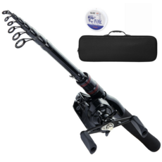 블루웨이브 다용도 원투낚시대 세트 문어 낚시대, 블랙