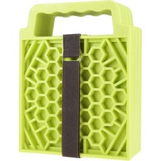 LTWHOME RV 안정기 소형 잭 패드 연약한 지반 침하 방지 6.5인치 x 8.4인치 (4개 묶음)