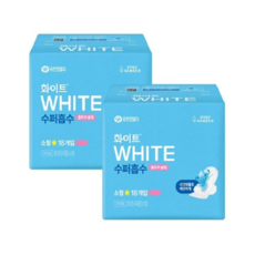 화이트 수퍼흡수 소형 18PX3팩, 3개, 18매