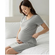 루즈핏 면스판 홈웨어 룸웨어 빅사이즈임부복세트 맘스웨어 외출 수유복