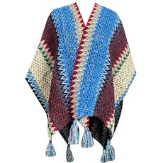 판초 캠핑담요 여행판초 보헤미안 망토 가디건