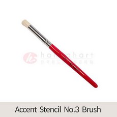 스텐실붓 3호, 1개, 해당상품