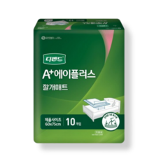 디펜드 에이플러스 깔개매트, 4개, 10매입