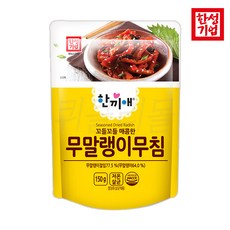 [팔도맛쟁이] 한성 한끼애 무말랭이 무침, 4개, 150g