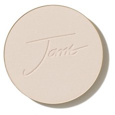 Jane iredale PurePressed 베이스 SPF 미네랄 프레스 파우더 매트 파운데이션 비건 클린 동물 실험 없음, 다시 채움, 아이보리, 9.9g, 1