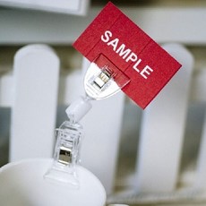 [ 집게중형 반달집게 쇼클립 10개 ] 안내판 메모꽂이 찝게 POP 팝업 메모클립 전시장 상품표시 알림표시 명