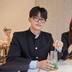 옛날교복 안경 (대여) 졸업사진 교복몰 동글이 복고_202479538EA