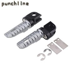 오토바이 풋 페그 프론트 페달 풋레스트 액세서리에 적합, 9. Short Gray