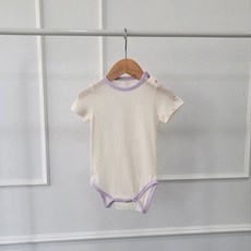 라썸베베 국내생산 반팔 면 메쉬 매쉬 아기 신생아 여름 75 80 90 바디 수트 내복 내의