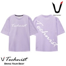 테크니스트 아울렛 TNT6444 LV 라벤더 코튼라이크 남여공용 캐쥬얼 운동복 배드민턴 탁구 스쿼시 스포츠웨어