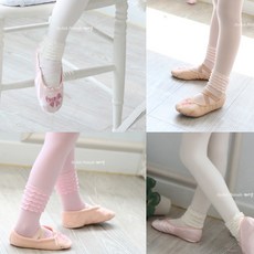 레이스 살구 핑크 아이보리 유아 아동 어린이 키즈 여아 스타킹 발레타이즈