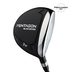 야마모토 펜타곤 블랙 에디션 남성 페어웨이우드, 3번 15도 SR