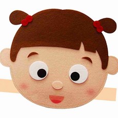 가족머리띠 여자아이 역할놀이머리띠