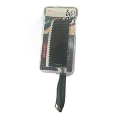 不鏽鋼波浪刀, 黑色, 1個