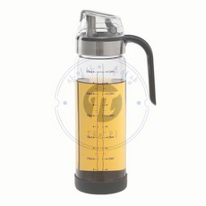 THE PI 내열 유리 자동 개폐 오일병 550ML 조리용