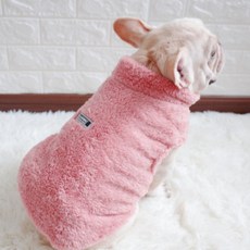 뽀마 애견 후리스 집업, 핑크 2개입