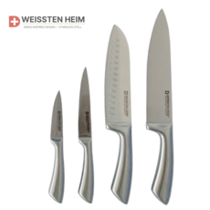 [3+1] 바이스텐하임 올스텐 나이프 주방 식칼 4종, 쉐프 + 산도쿠 + 유틸리티 + 과도, 1세트