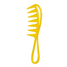 넓은 칫솔 성형 미용실 미용실 미용실 미용실 미용모 머리, 노란 색, 1개